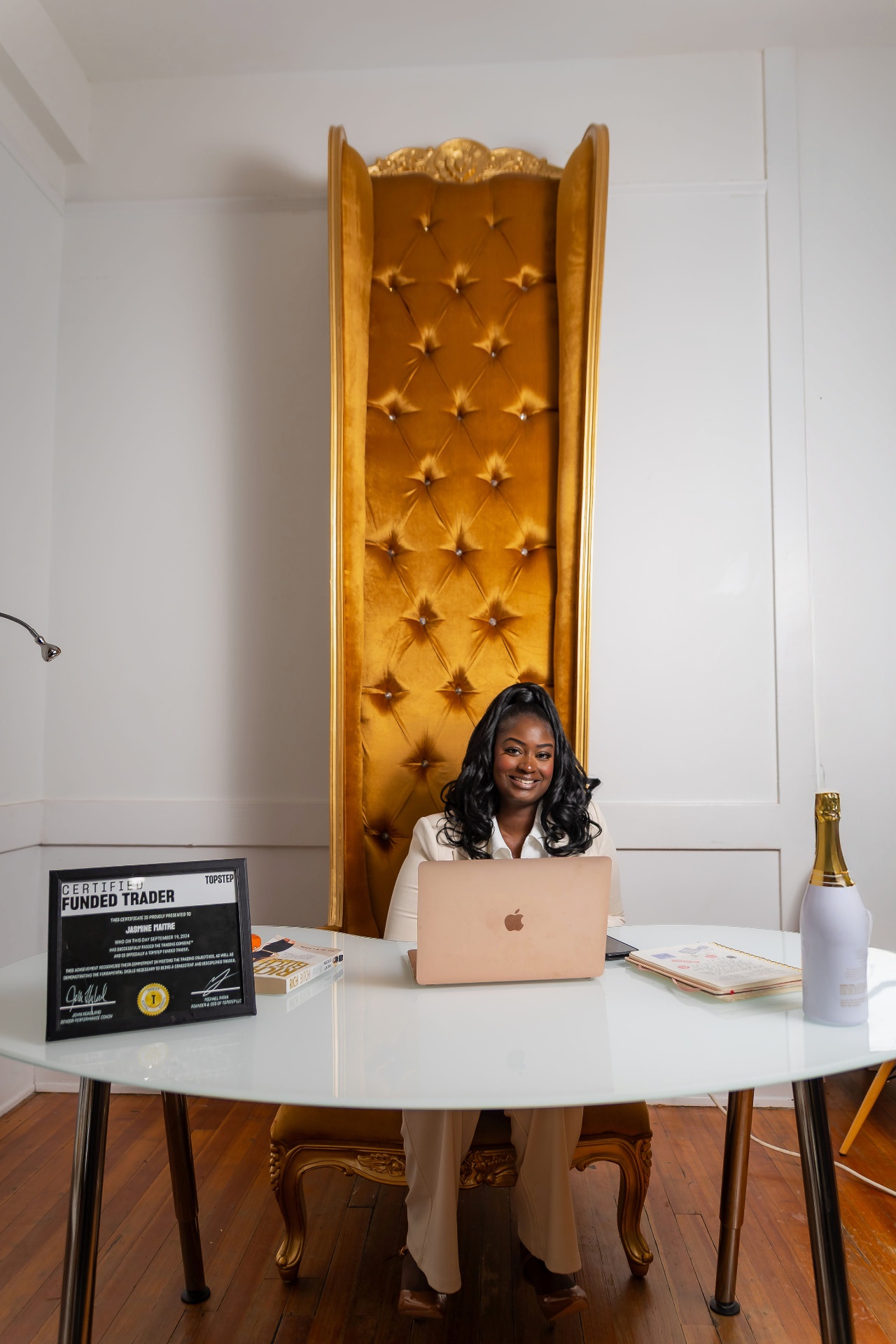 Jas The Trader, founder of Her Market Moves Academy